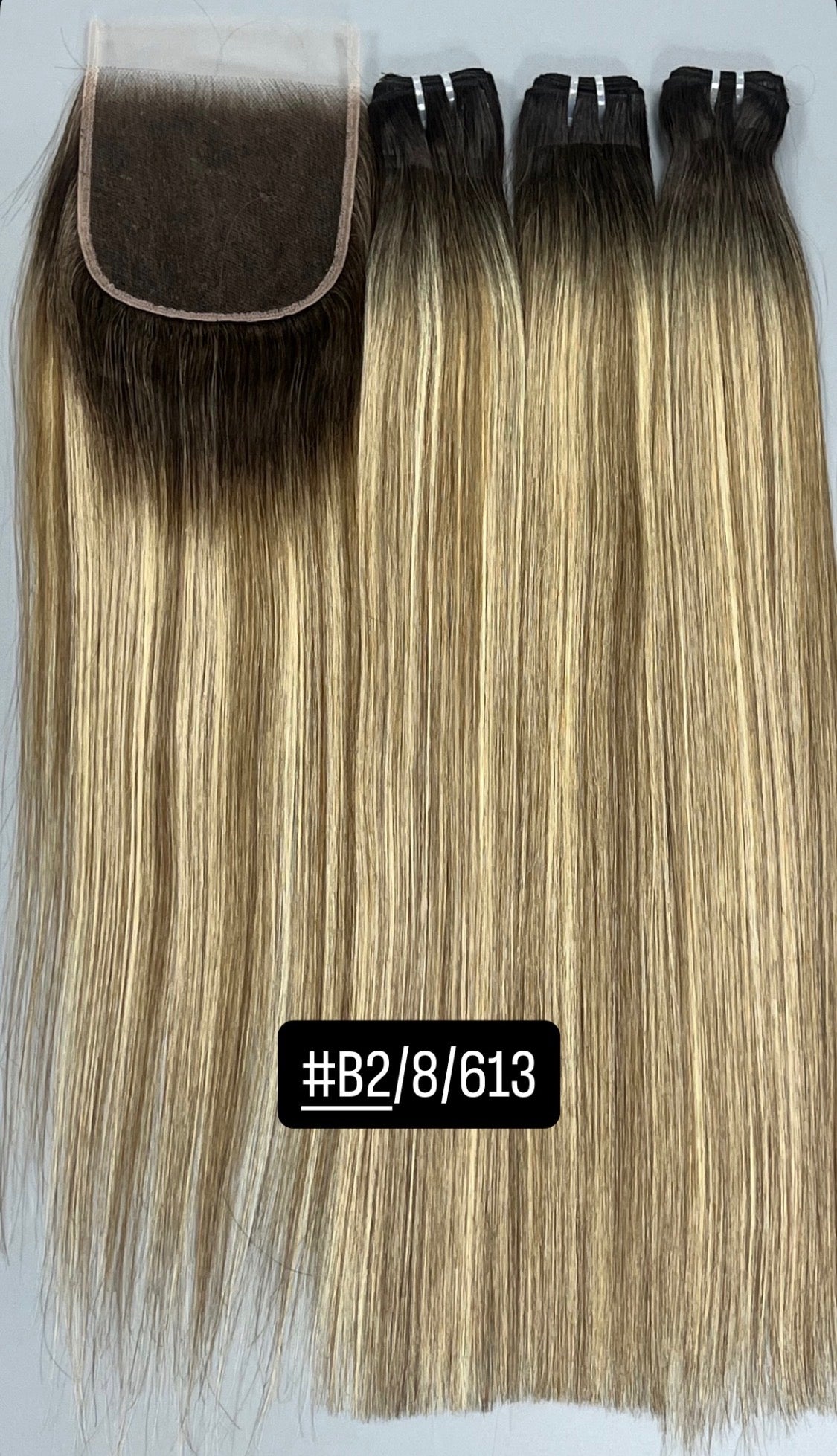PACK RAW HAIR HIGHLIGHT :  BUNDLES + CLOSURE 5x5 HD