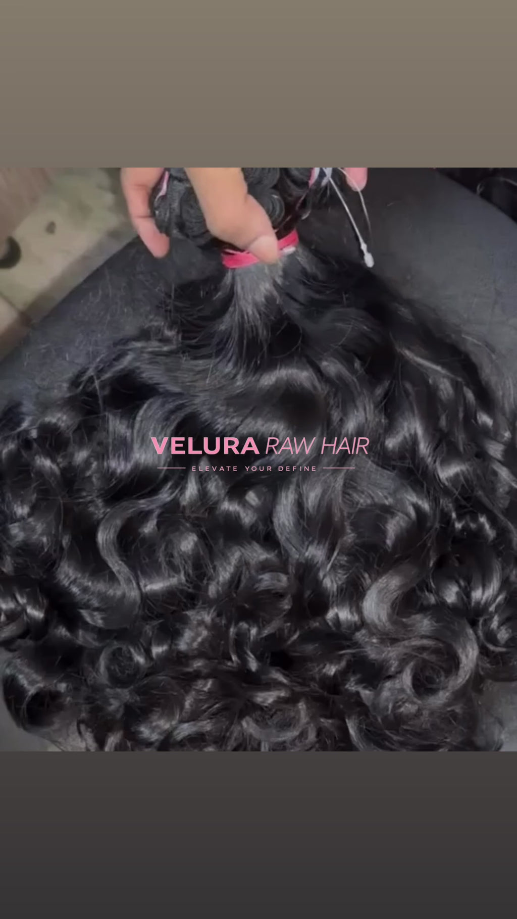 INDIAN BOUNCY CURLY RAW HAIR SDD