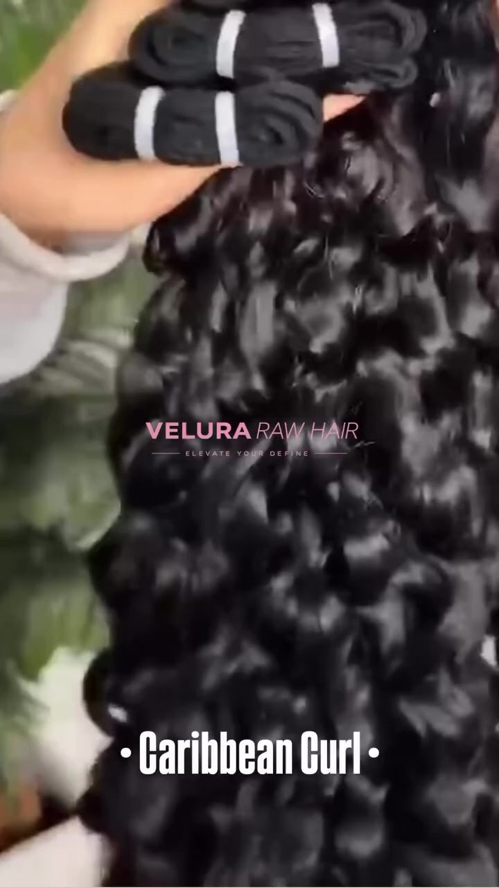 CARIBBEAN CURLY SDD VIRGIN HAIR